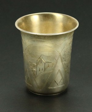 Kiddush mug, Israel Yesyevich Wester, Russia, Kyiv early 20th century. (430)