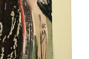 Artist unrecognized. Portrait of a Woman, 1969 (627)