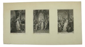 Johann Heinrich Ramberg - Mary Stuart, triptych (634)