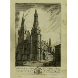 Jerzy HOPPEN (1891-1969), Poznań Cathedral, 1948. brick (638)