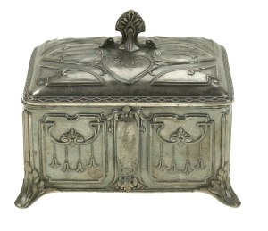 Art Nouveau sugar bowl, VERIT - Norblin, Buch, Werner, Warsaw (428)