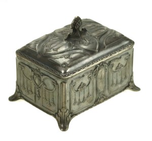 Art Nouveau sugar bowl, VERIT - Norblin, Buch, Werner, Warsaw (428)
