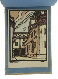 Jozef HOLLAK (1890-1949), Jasna Góra album of woodcuts, 12 pc. (437)