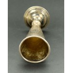 Kiddush glass, Israel Yesyevich Wester, Kyiv, Russia, early 20th century. (444)