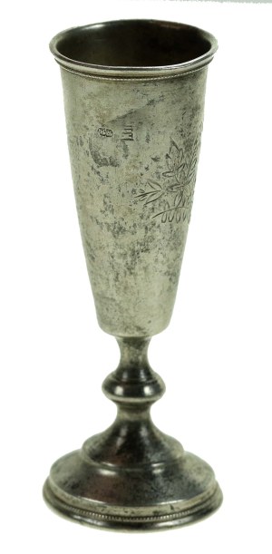 Kiddush glass, I.P. Prokofiev, Moscow (102)