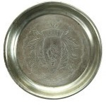 Talerzyk, podstawka pod kieliszek, Israel Jasiewicz Zacho, Kijów 1899 - 1908 (106)