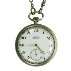 Zegarek kieszonkowy, Longines / F. Woroniecki, Warszawa XIX/XX w. (113)
