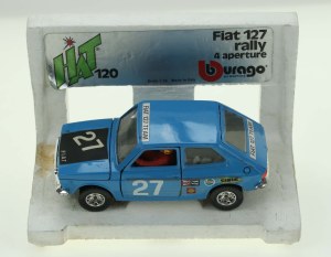 Fiat 127 Rally, Burago 1:24. 1970s (397)