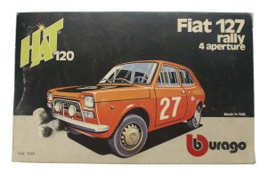 Fiat 127 Rally, Burago 1:24. 1970s (397)