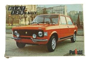 Fiat 128 Rally, Polistil 1:24. 1970s (398)