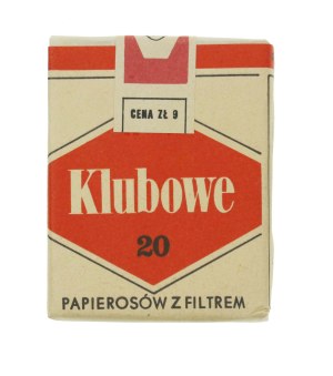 Club Cigarettes full carton, 25 packs, Radom factory, 1980s (412)