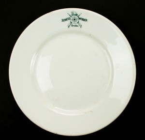 Plate of the Shooting Fraternity Wroclaw l. 1930s. (414)