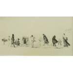 Adolph MENZEL (1815 - 1905), Zamieć, 1843 (424)