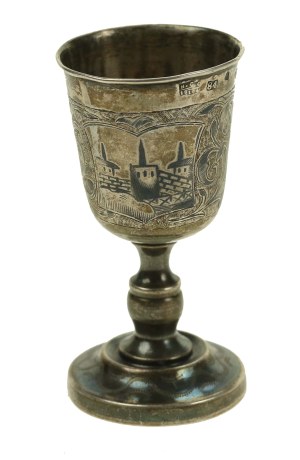 Kieliszek, Pyotr Loskutov, Moscow 1860. niello (456)