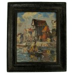 Eugeniusz DZIERZENCKI (1905-1990), Gdańsk - Żuraw nad Motławą (666)