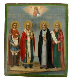 Icon, Saints, 19th / 20th century. (668)