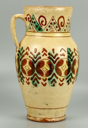 Large Hutsul jug, Pokuttya, 1st half of the 20th century. (703)