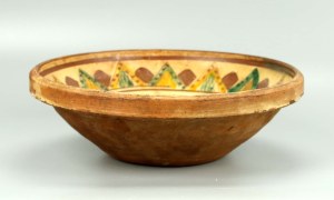 Hutsul bowl, Pokuttya, 1st half of the 20th century. (726)