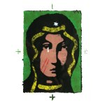 Jan MŁODOŻENIEC - ,,600 lat, 1985. Projekt plakatu na 600-lecie obrazu Bogurodzicy na Jasnej Górze (815)