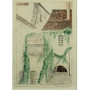 Zbigniew Kaliszczak, (1903-1985), Wilno - widok z zaułka, 1931 (816)