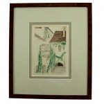 Zbigniew Kaliszczak, (1903-1985), Wilno - widok z zaułka, 1931 (816)
