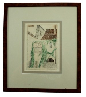 Zbigniew Kaliszczak, (1903-1985), Vilnius - view from an alley, 1931 (816)
