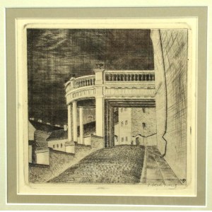 Zbigniew Kaliszczak, (1903-1985), Wilno - widok, 1931 (818)