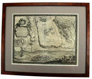 Copperplate 1696, Samuel von Pufendorf, Battle of Trzczew (822)