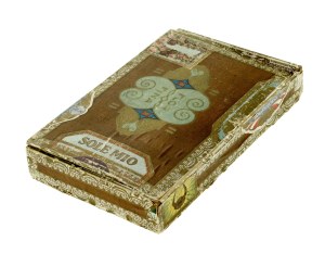 Flor Fina Sole Mio wooden box of Polish cigars. Manufacturer P. Pokora, Wejcherowo (345)