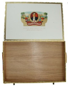 Grandseigneur German wooden cigar box (343)