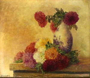 Maja Barczewska?, Scene at the Table, 1970 (845)