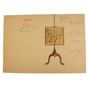 Franciszek STAROWIEYSKI (1930-2009), Projekt ekranu (848)
