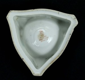 Advertising ashtray of Regier company, Elbląg l. 1930S. Black (324)