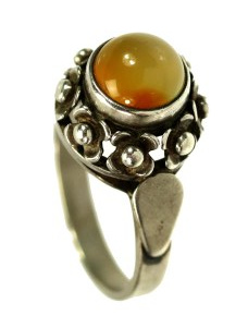 Ring with agate, WARMET - AGAT (110)