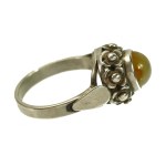 Ring with agate, WARMET - AGAT (110)