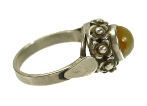 Ring with agate, WARMET - AGAT (110)