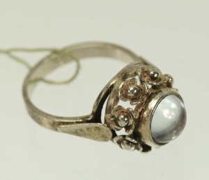 Agate ring with original tag, WARMET - AGAT (114)