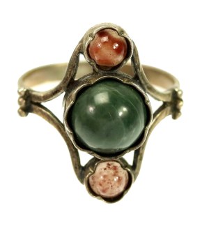 Ring with jasper and agates. Warmet - Resovia (116)