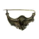 Switezian brooch with turquoise, WARMET. Rare (121)