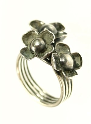 Ring with flowers, ORNO (134)