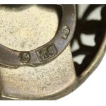 Klipsy z bursztynem, Warmet (136)
