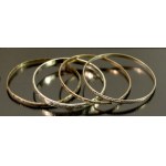 Set of silver bracelets, Warmet, Resovia, 4 pcs. (139)