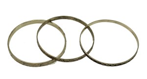 Set of silver bracelets, Rytosztuk and Warmet, 3 pcs. (145)