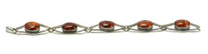 Bracelet with amber, ORNO (148)