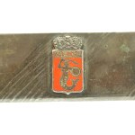 Uchwyt na grzebień z herbem Warszawy, II RP. Stanisław Owczarski (150)