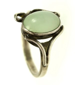 Ring with green stone, ORNO (161)