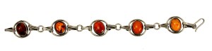 Bracelet with amber, ORNO (162)