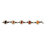 Bracelet with amber, ORNO (162)