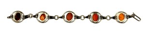 Bracelet with amber, ORNO (162)