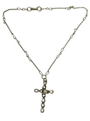 Pendant with cross, ORNO (173)